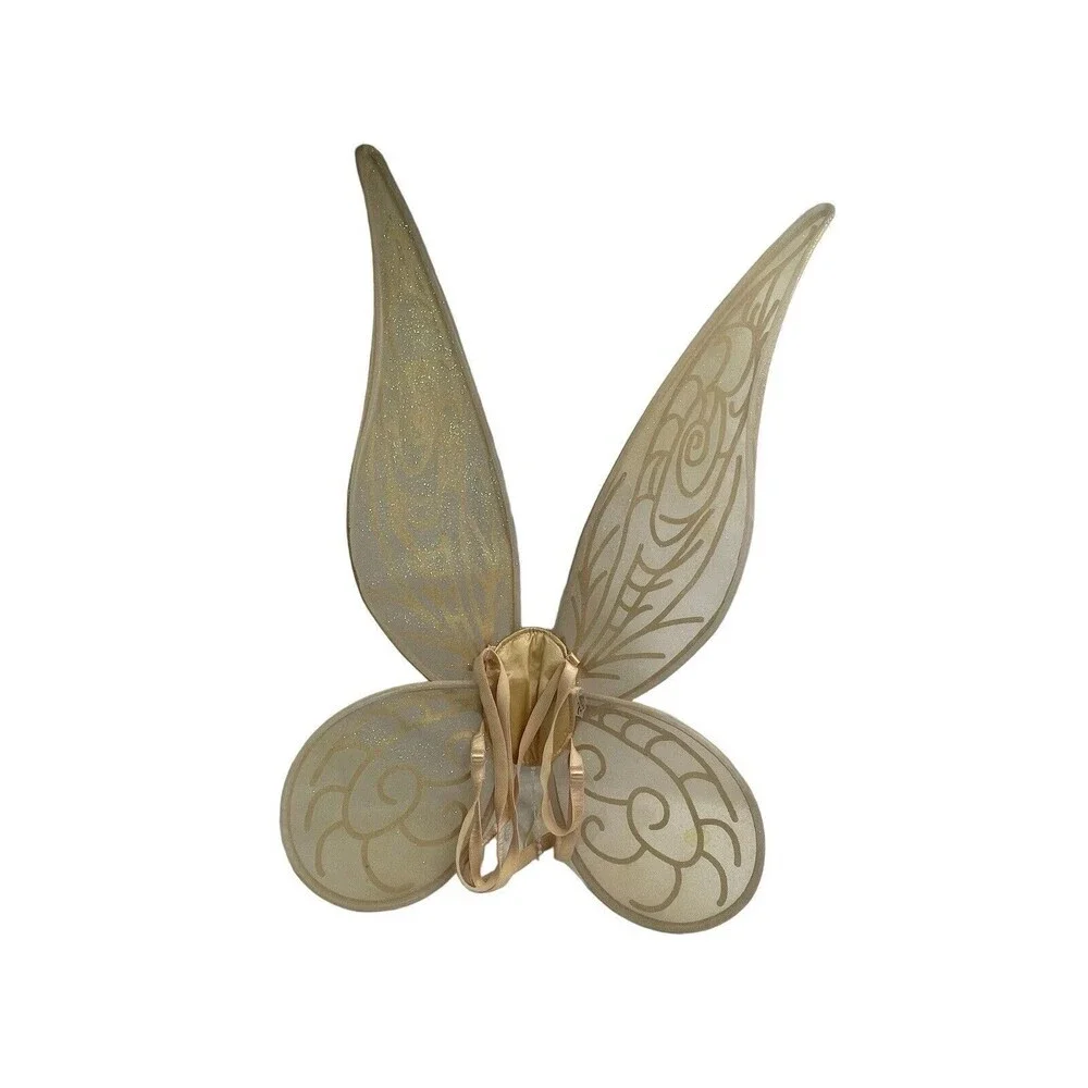 Disney Store Zarina The Pirate Fairy Golden Costume Wings Child Size OSFM